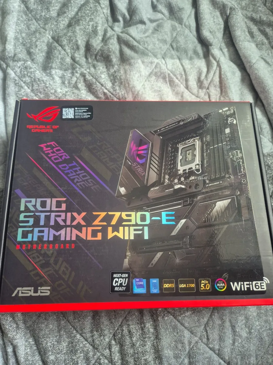 ROG Strix Z790-E + intel I914900k - Image 2