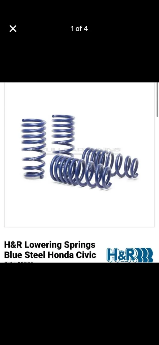Honda Civic lowering springs - Image 1