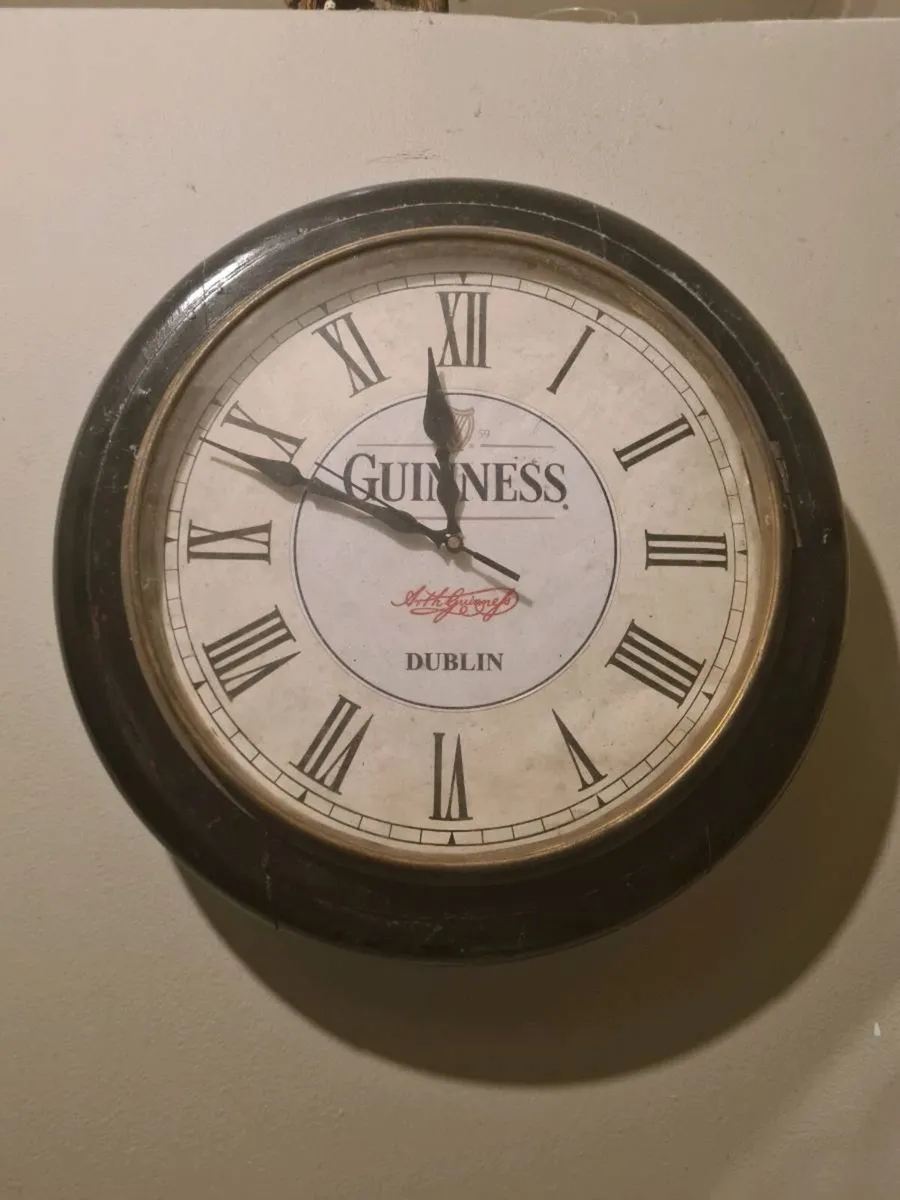 Guinness  clock