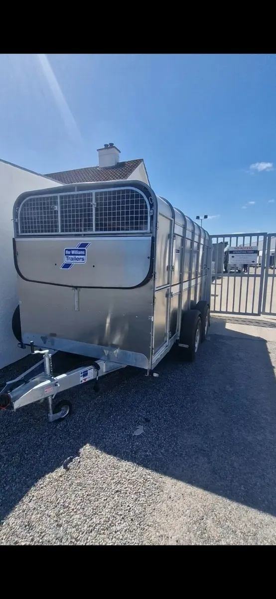 IforWilliams cattle trailer 6 wheeler tryaxle 2tra - Image 3