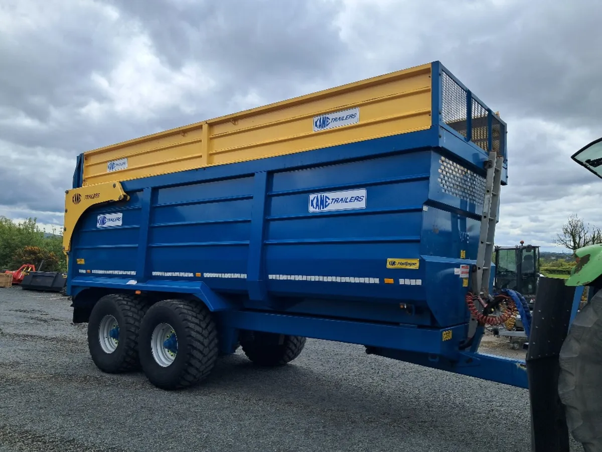 2020 Kane 18ton 22ft silage trailer - Image 2