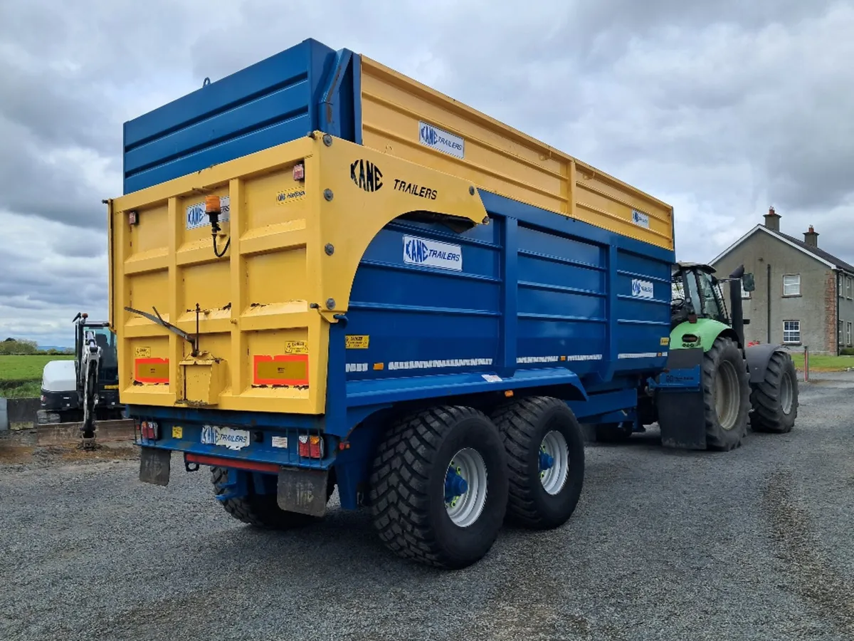 2020 Kane 18ton 22ft silage trailer - Image 3