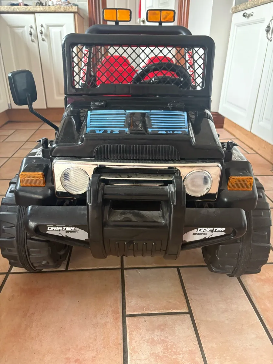 Drifter Raptor 12v Electric Ride On Jeep - Image 1