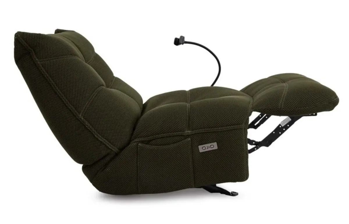 Green Gliding Gaming Chair - from EZ living - Image 4