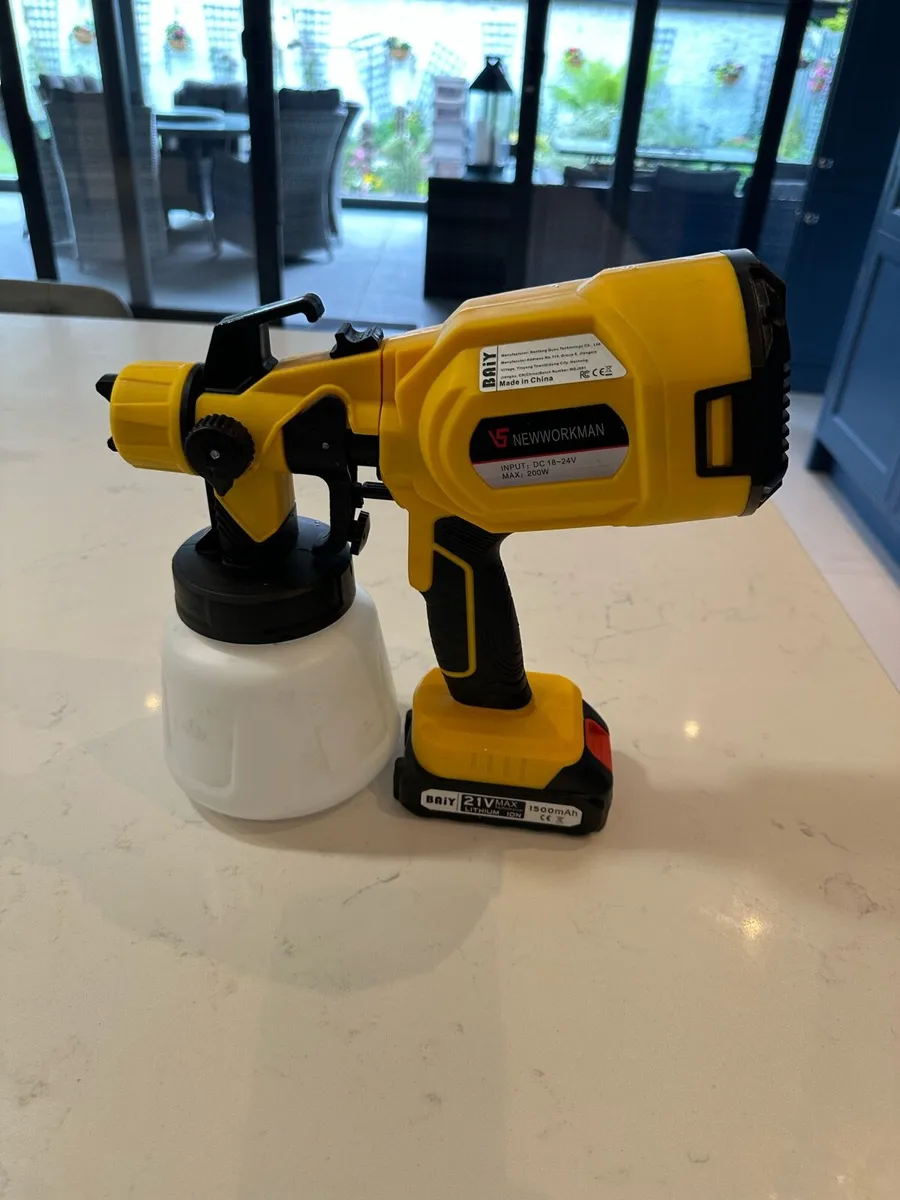 A spray gun