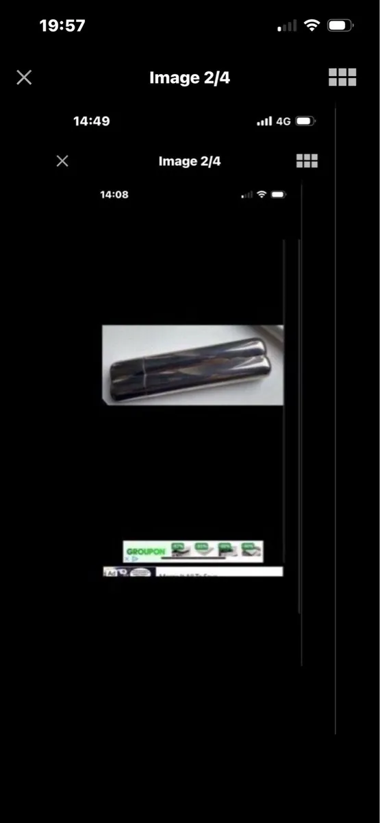 Metal Chamaco Dual Cigar Holder - Image 2