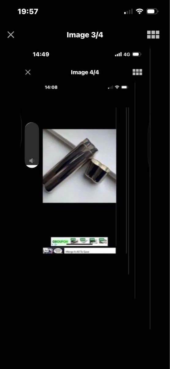 Metal Chamaco Dual Cigar Holder - Image 3