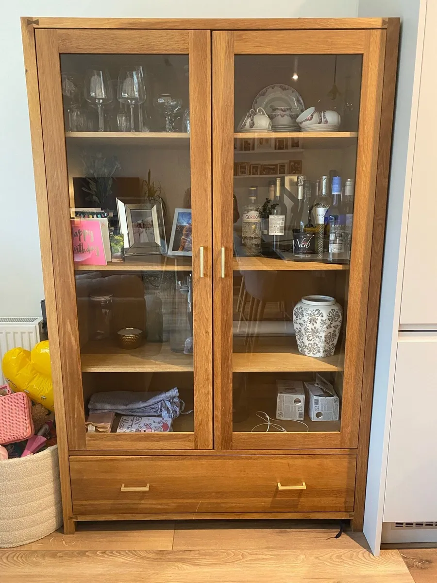 Solid wood cabinet - Image 1