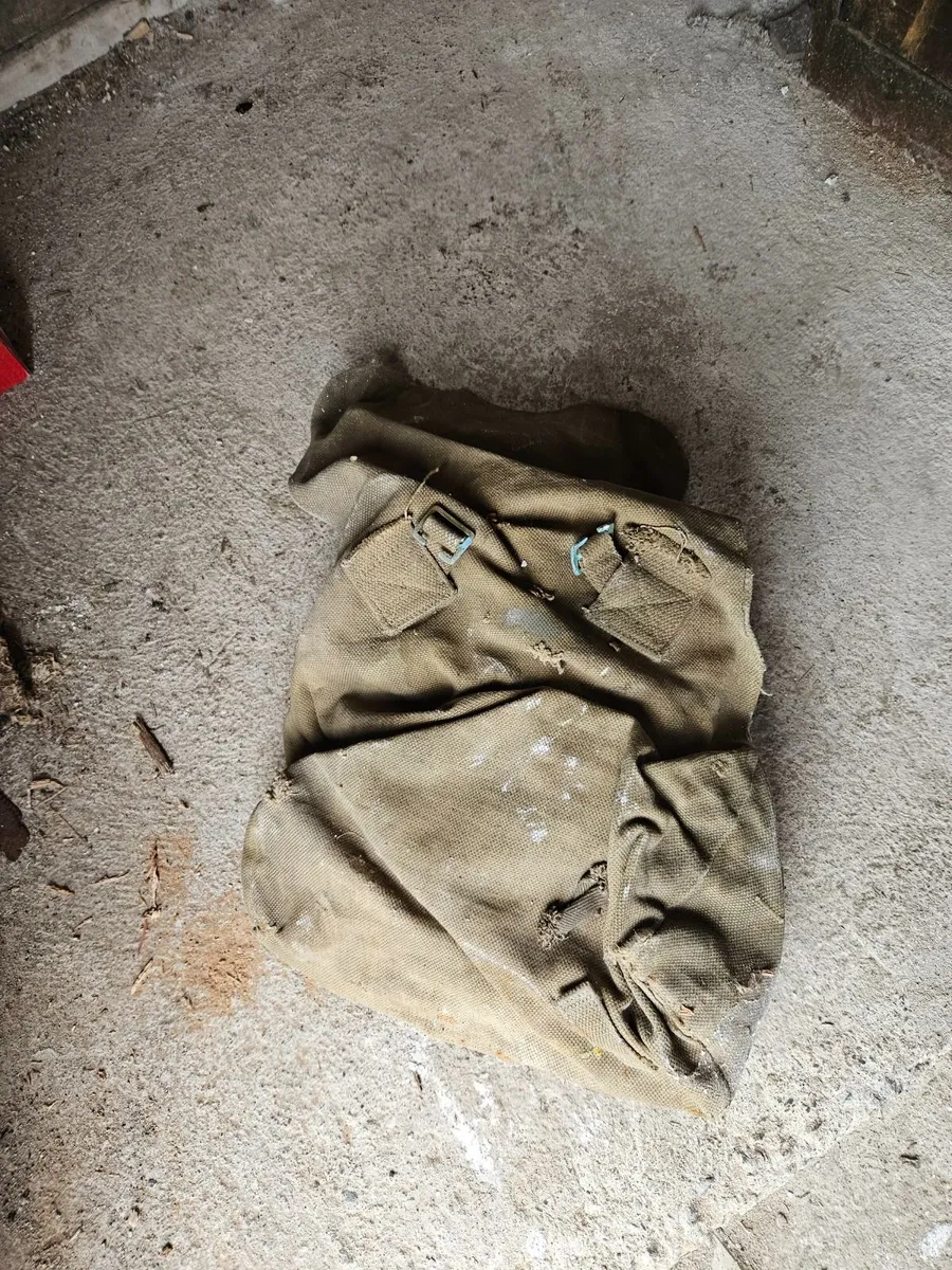 Vintage Army Military Bag - Image 1
