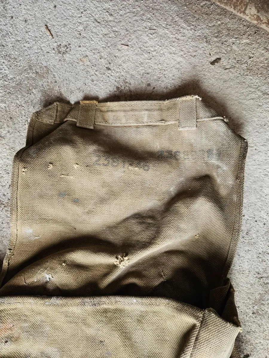 Vintage Army Military Bag - Image 2