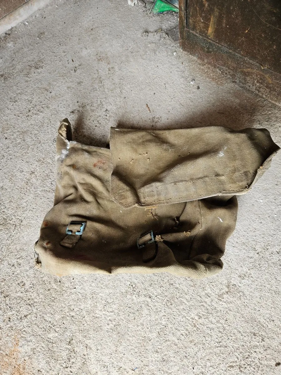 Vintage Army Military Bag - Image 3