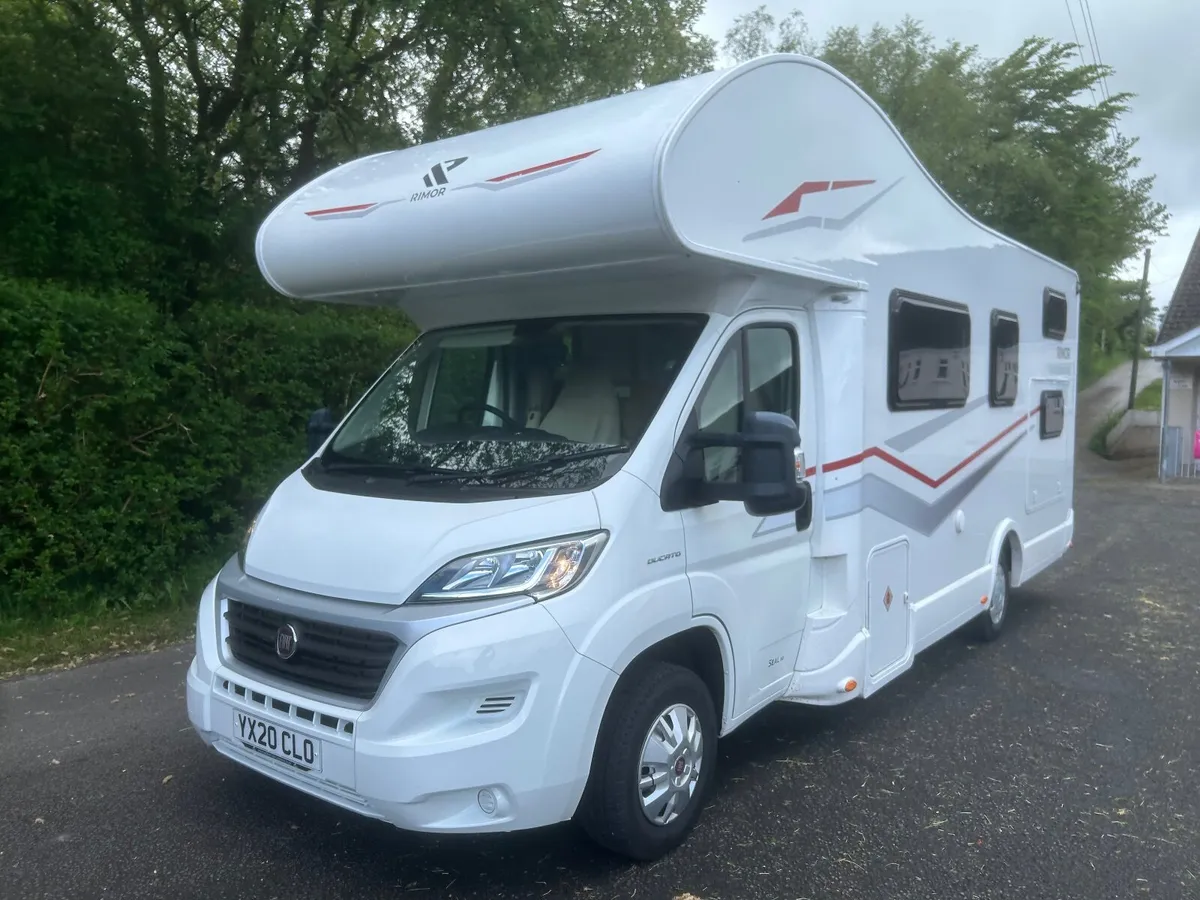 2020 Rimor Seal 50, 6 Berth only 7800 miles, leath - Image 2