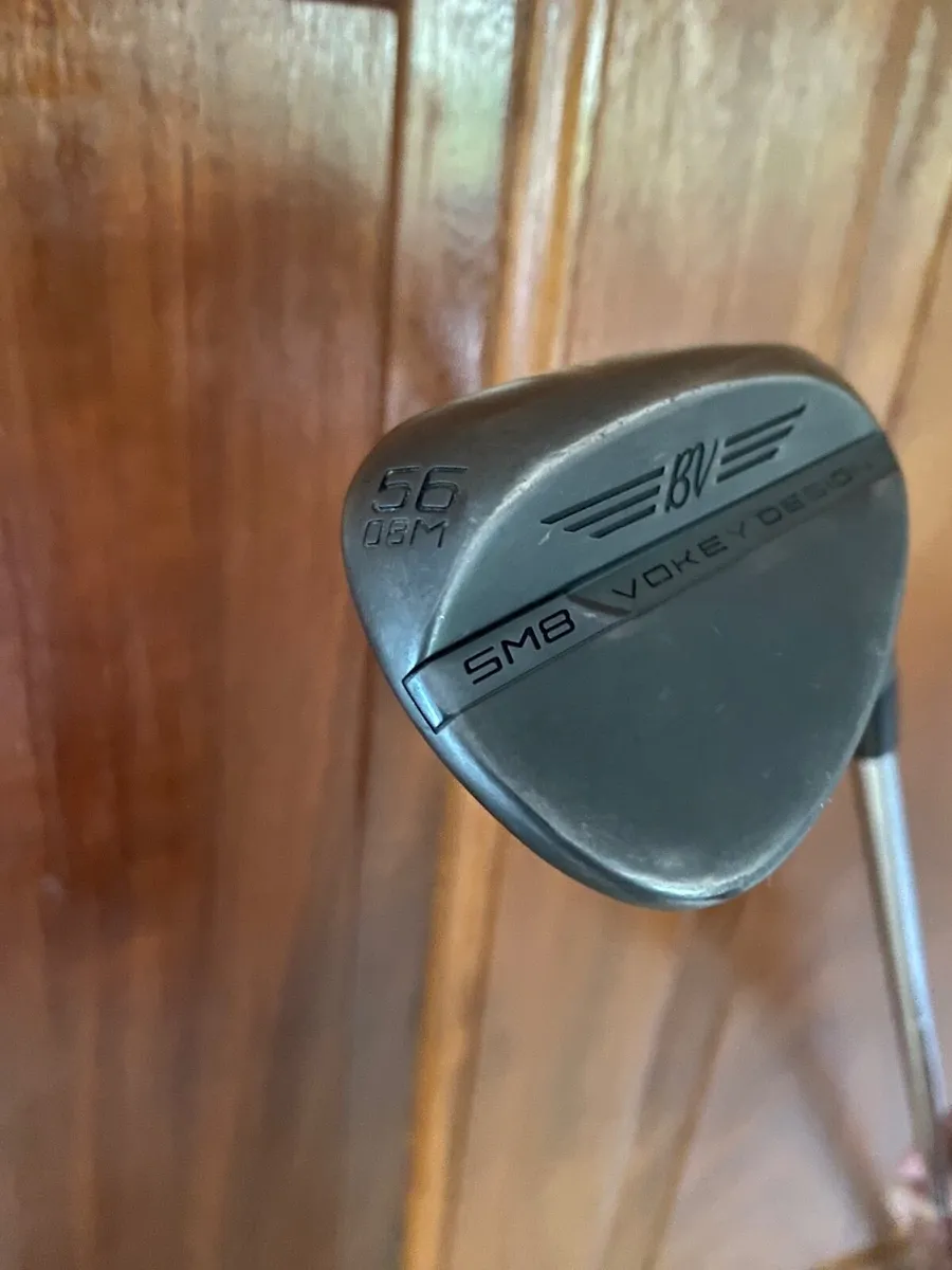 Titleist 56 Deg Vokey SM8 Model Black Finish - Image 3