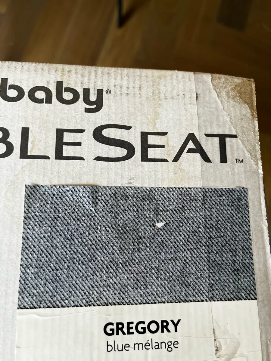 Uppababy  Rumble Seat V2- Gregory Blue Melange - Image 4