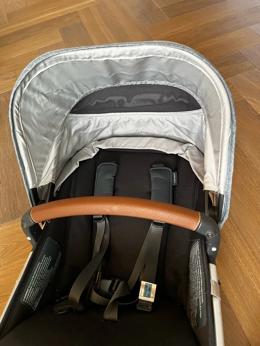 Uppababy  Rumble Seat V2- Gregory Blue Melange - Image 1