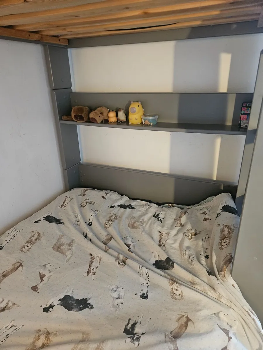 Solid grey bunk beds - Image 2