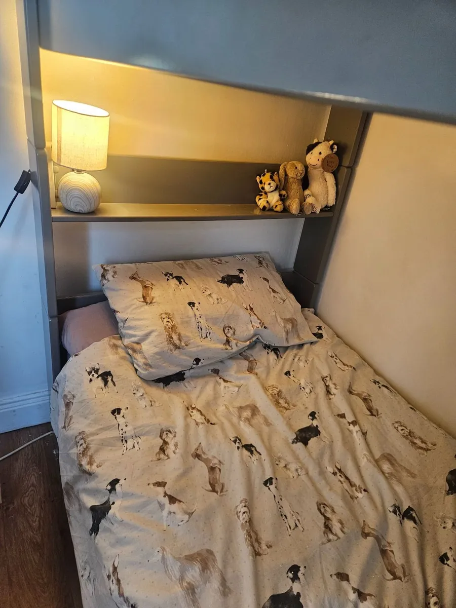 Solid grey bunk beds - Image 3