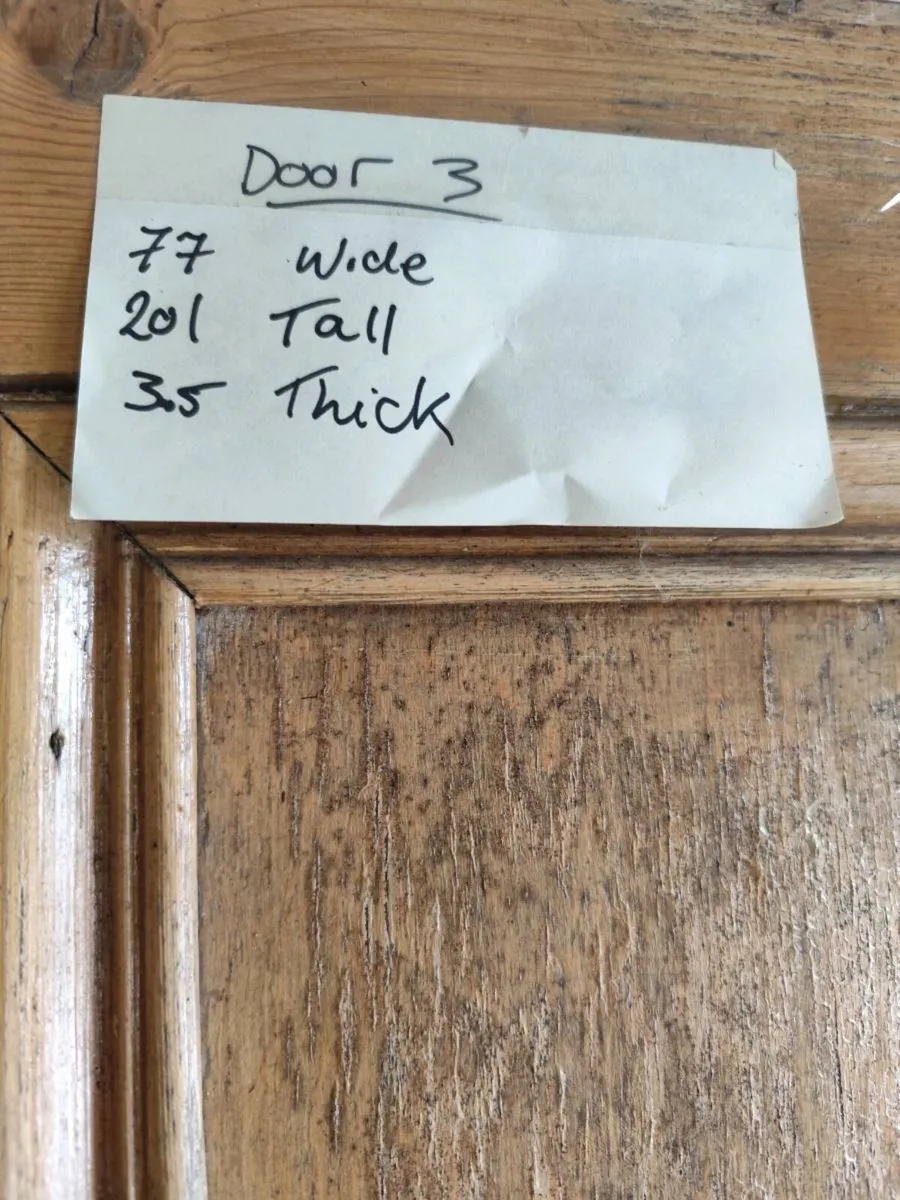 4 antique doors - Image 4