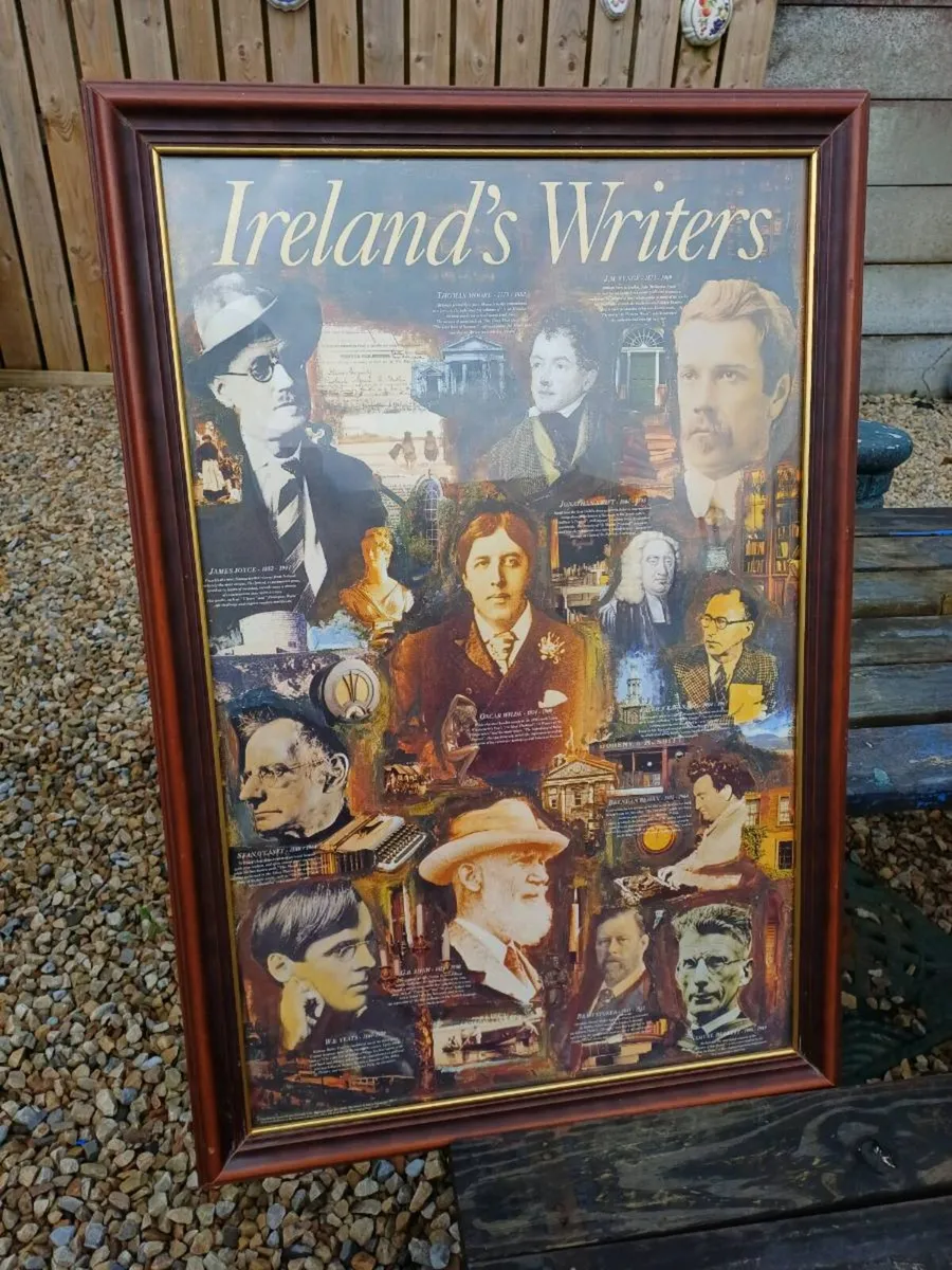 Vintage Irish Writers Picture - Image 2