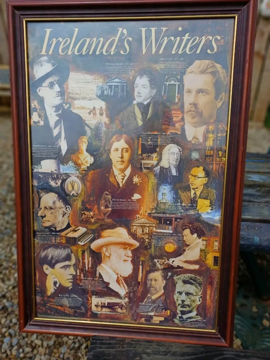Vintage Irish Writers Picture - Image 3