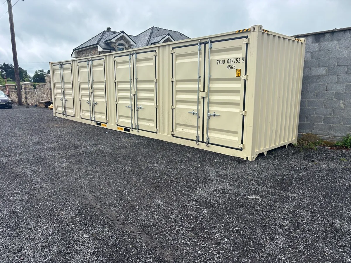Brand new 40ft container with multiple doors - Image 1