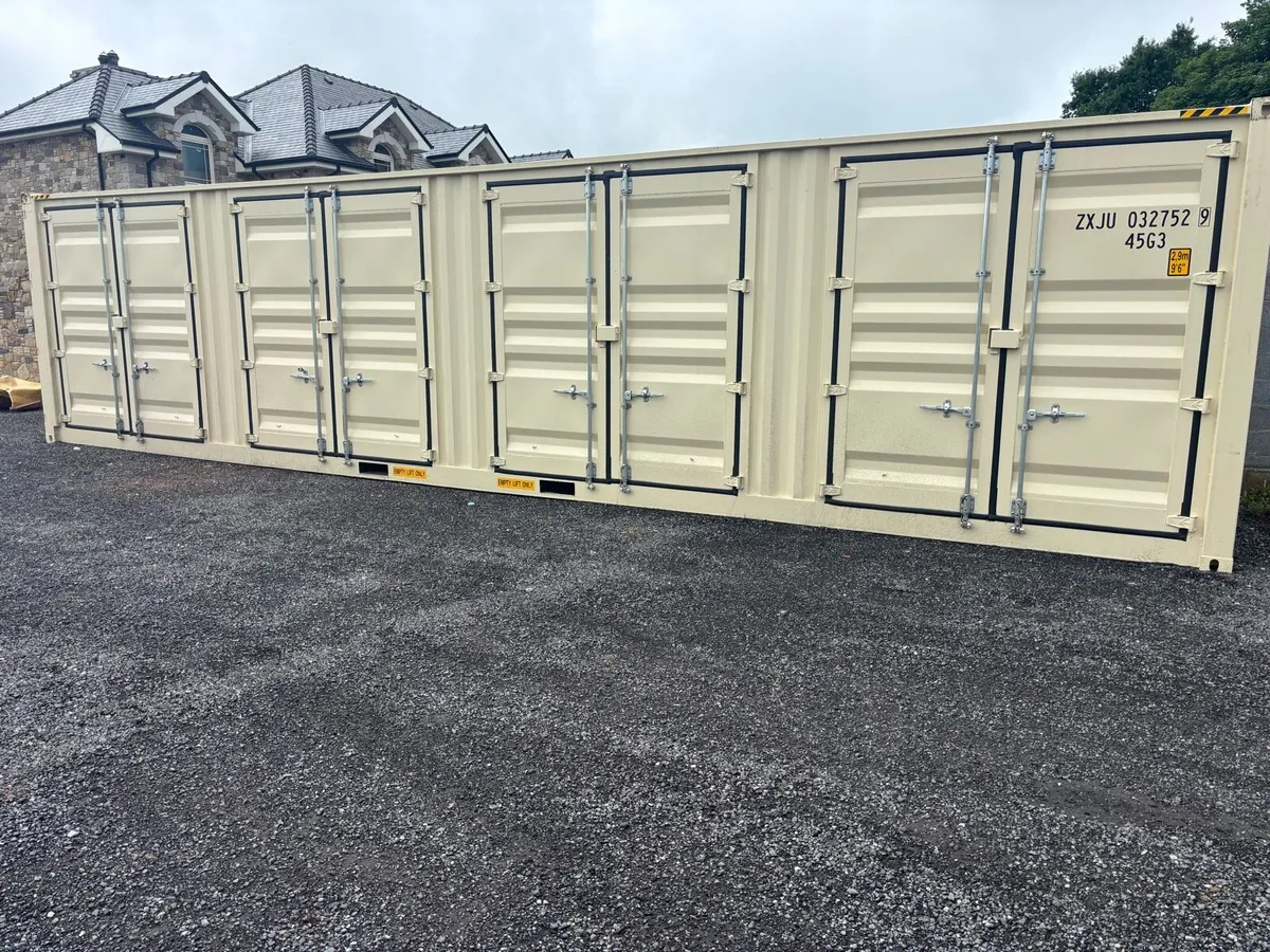 Brand new 40ft container with multiple doors - Image 2