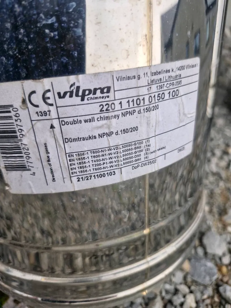 6 inch Stainless steel Stove Pipe - Image 4