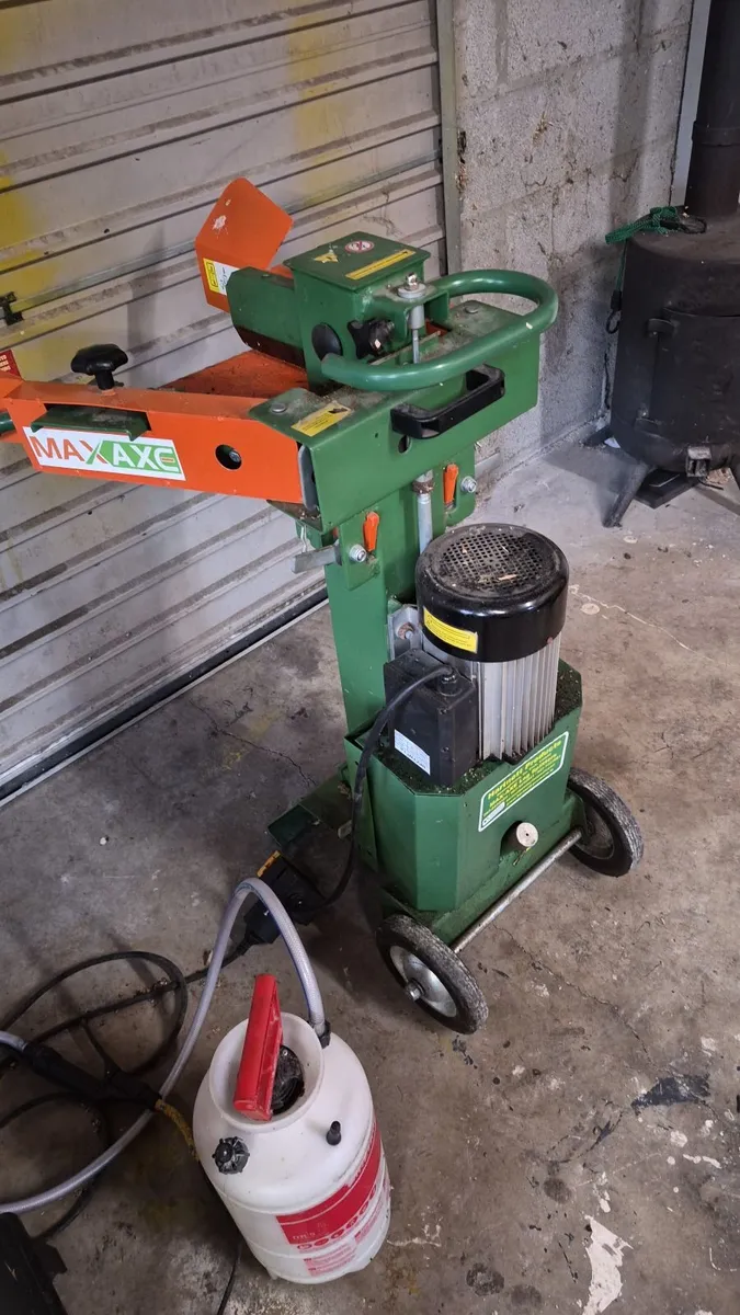 Electric log splitter