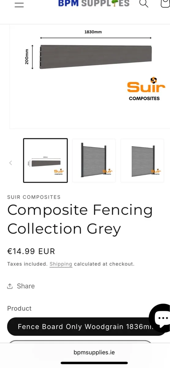 Composite Fence panels - Image 1