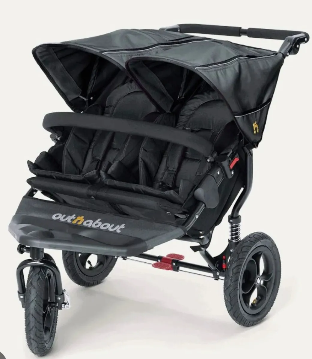 Out n about double buggy