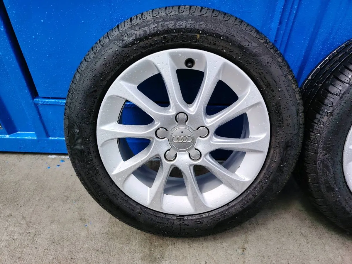 Audi alloy wheels on Pirelli tyres - Image 2