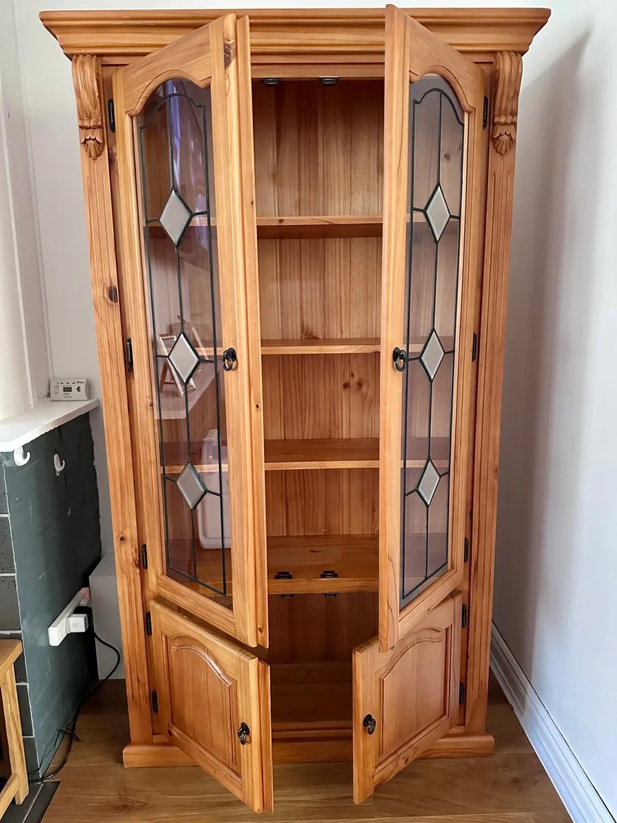 Glass Cabinet Unit For Sale - Image 2