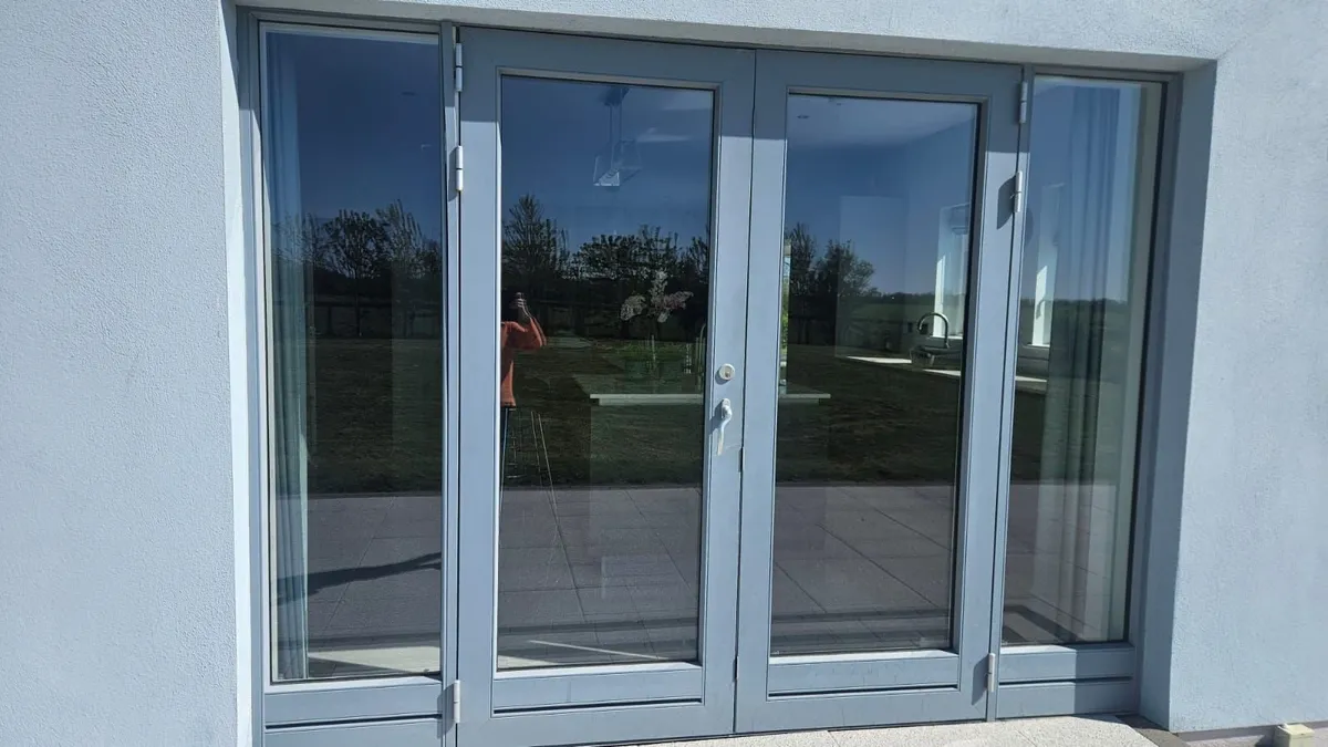 Aluclad Double Glazed Double Doors - Image 1