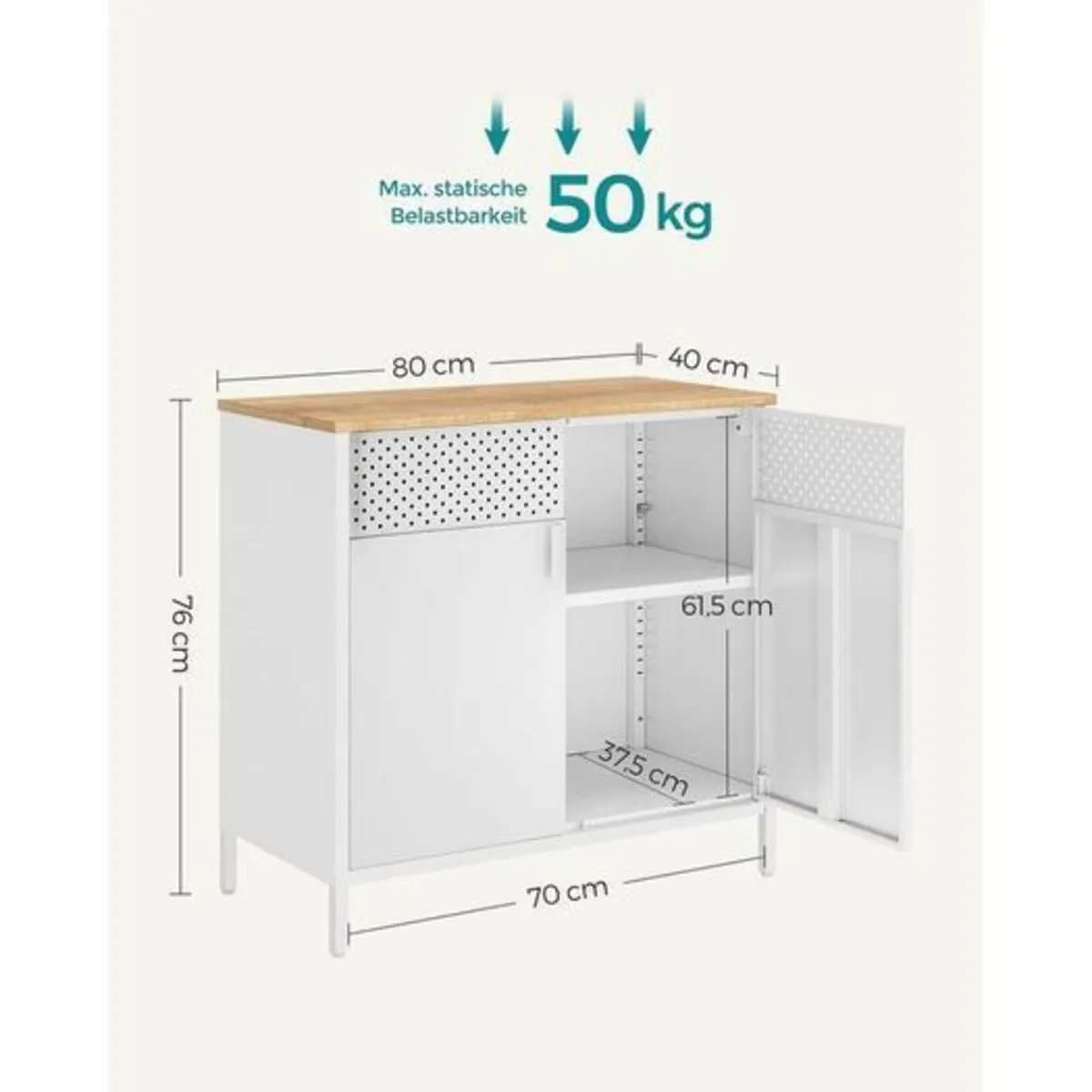 Steel Storage Cabinet Metal Cabinet - Image 2
