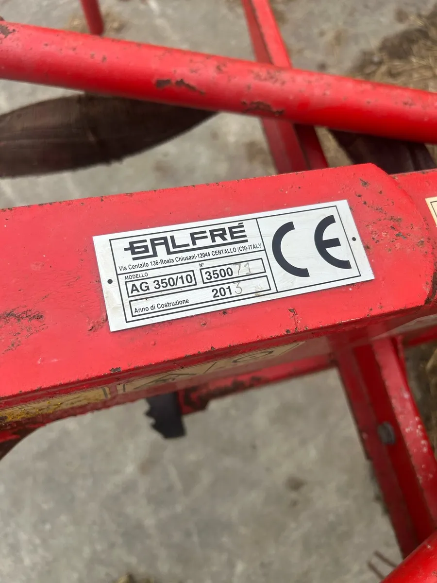 Galfre rake ag350/10 - Image 4
