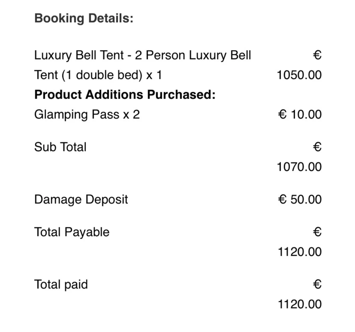 All together Now tickets and glamping - Image 2