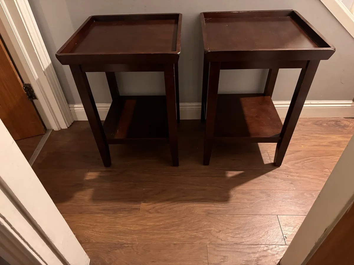 Mahogany Side Tables - Image 4