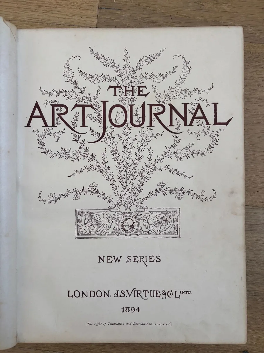 The Art Journal 1894 - Image 1