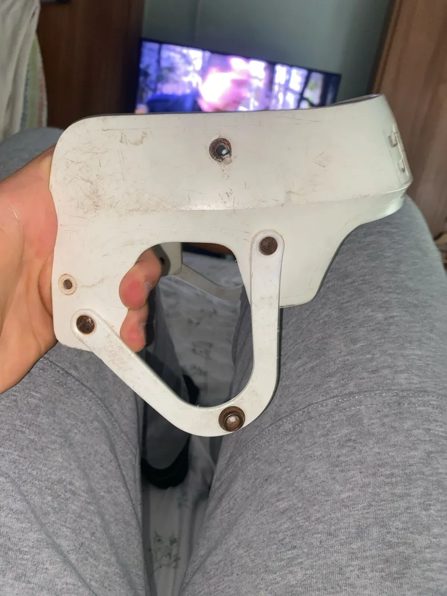 Old hurling helmet - Image 2