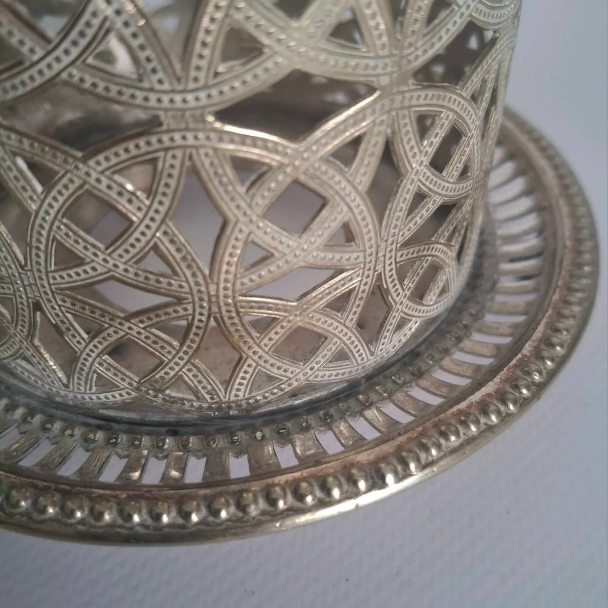 Antique Atkin Brothers Wine Coaster - Image 3