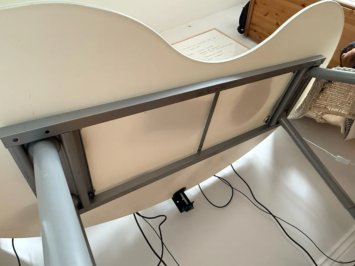 IKEA Galant Glass Corner Desk - Image 4