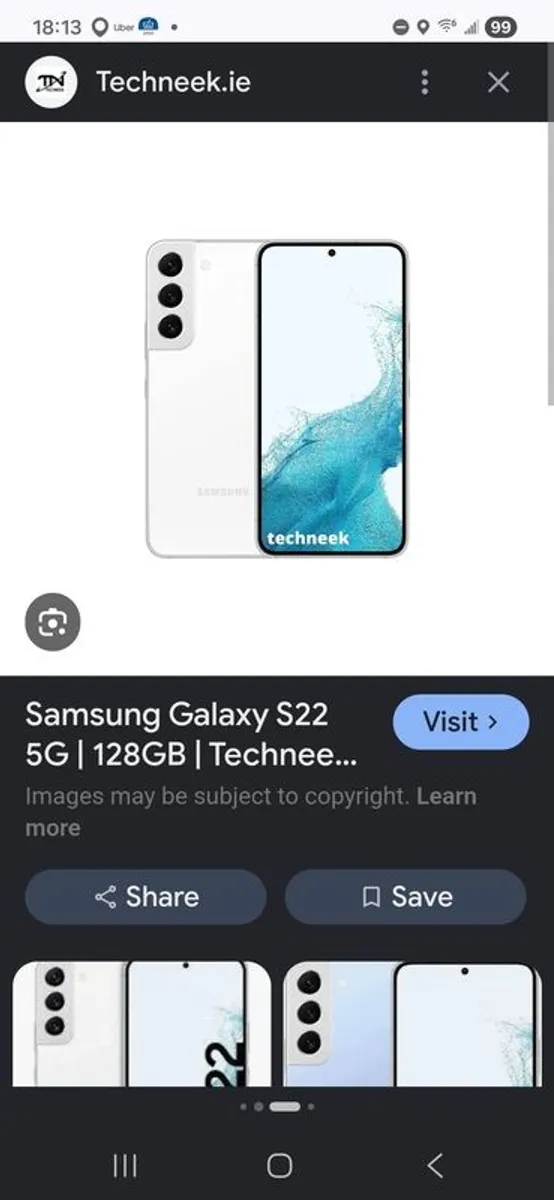Samsung S22 phone - Image 2