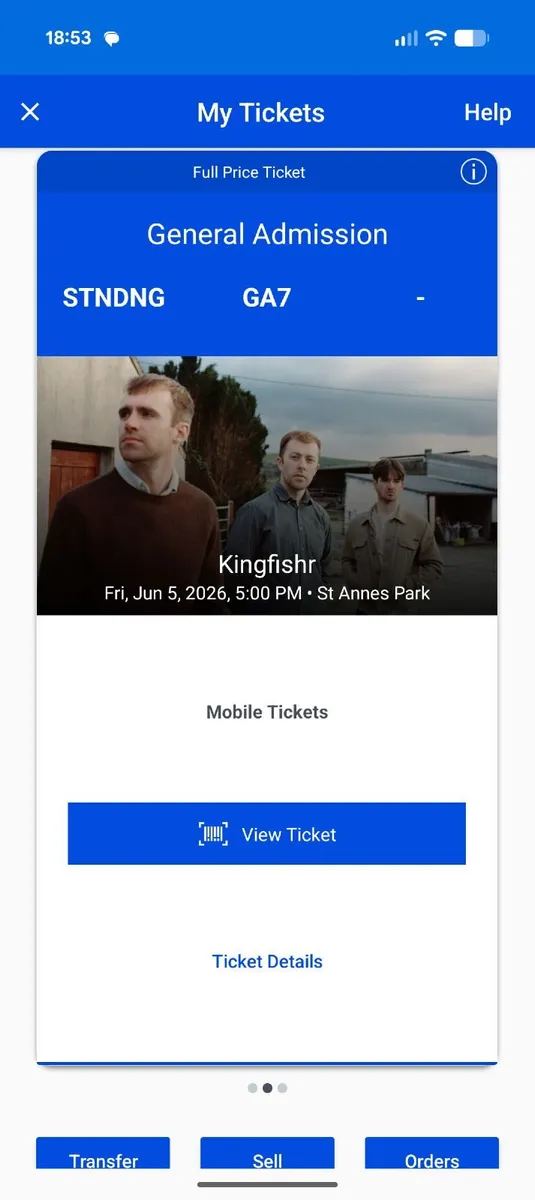 Kingfishr Ticket Swap