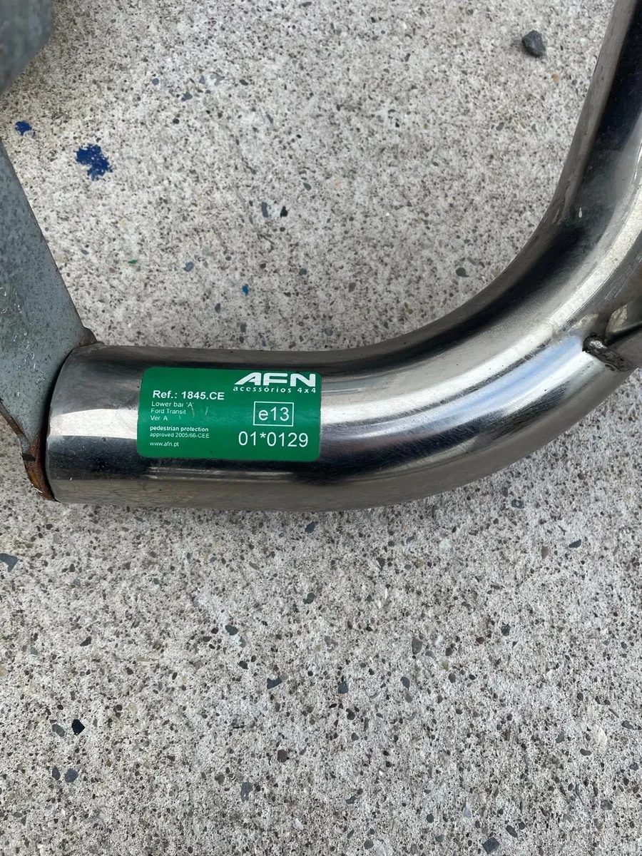 Bull bar (from a 2012 ford transit) - Image 2