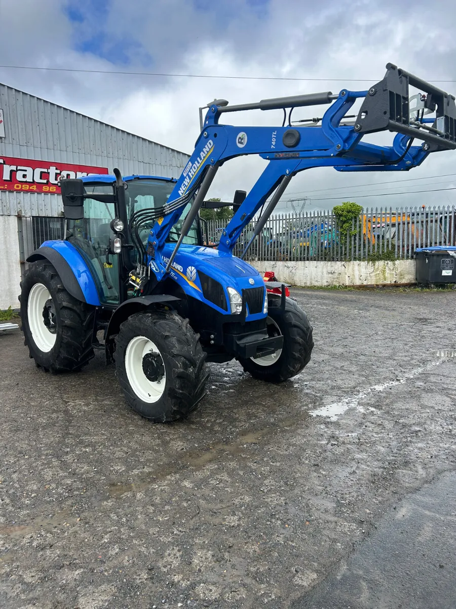 2021 New Holland T5.105 c/w loader - Image 3