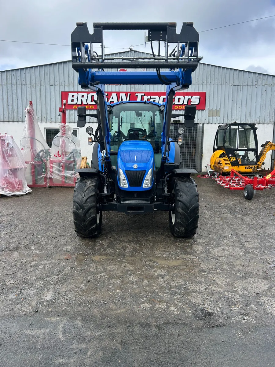 2021 New Holland T5.105 c/w loader - Image 2