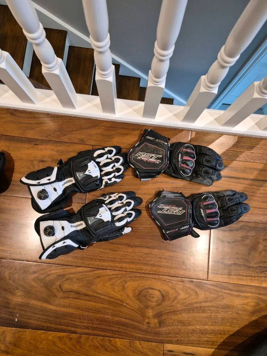 Leathers,boots,gloves,back,chestprotector,airbag - Image 4