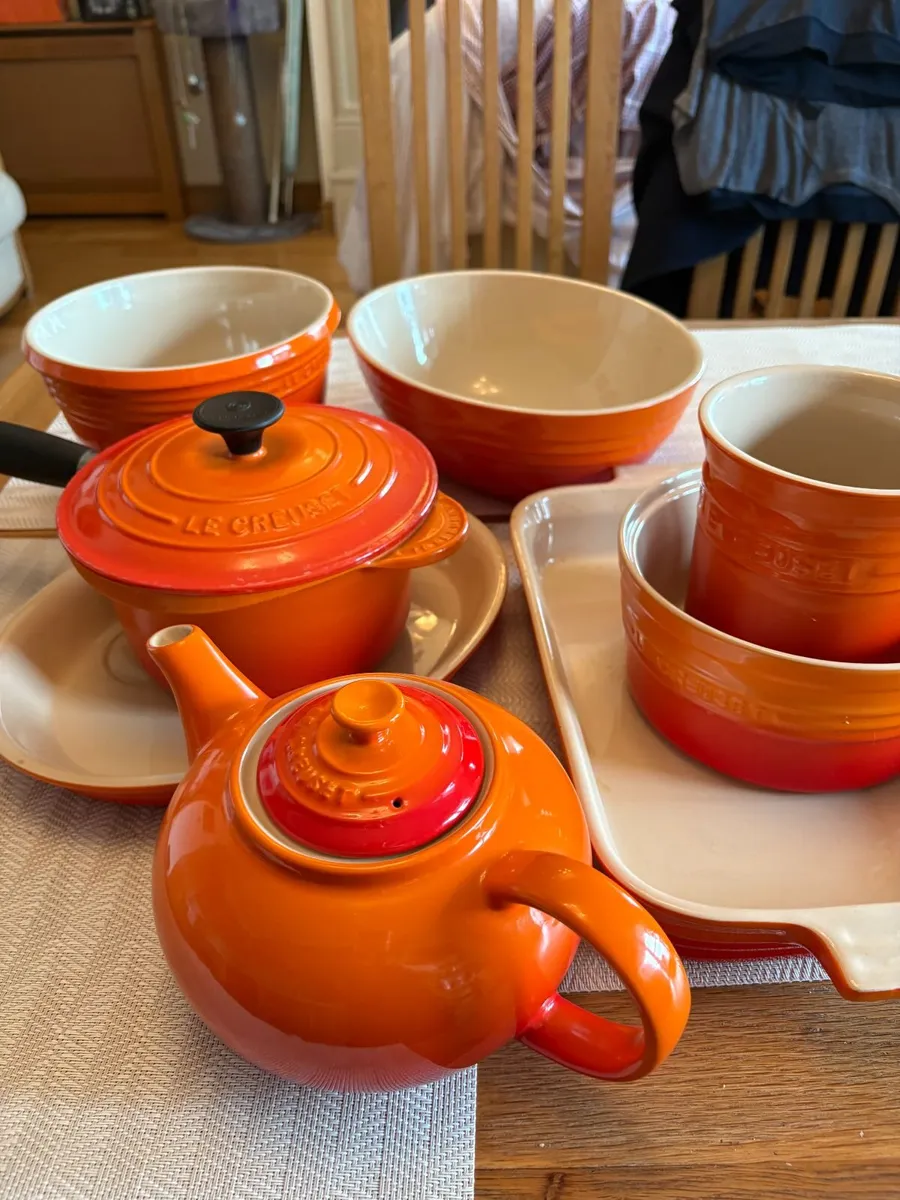 Le Creuset table set 8 pieces - Image 4