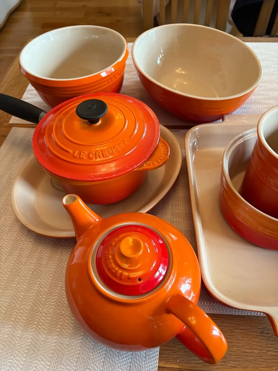 Le Creuset table set 8 pieces - Image 3