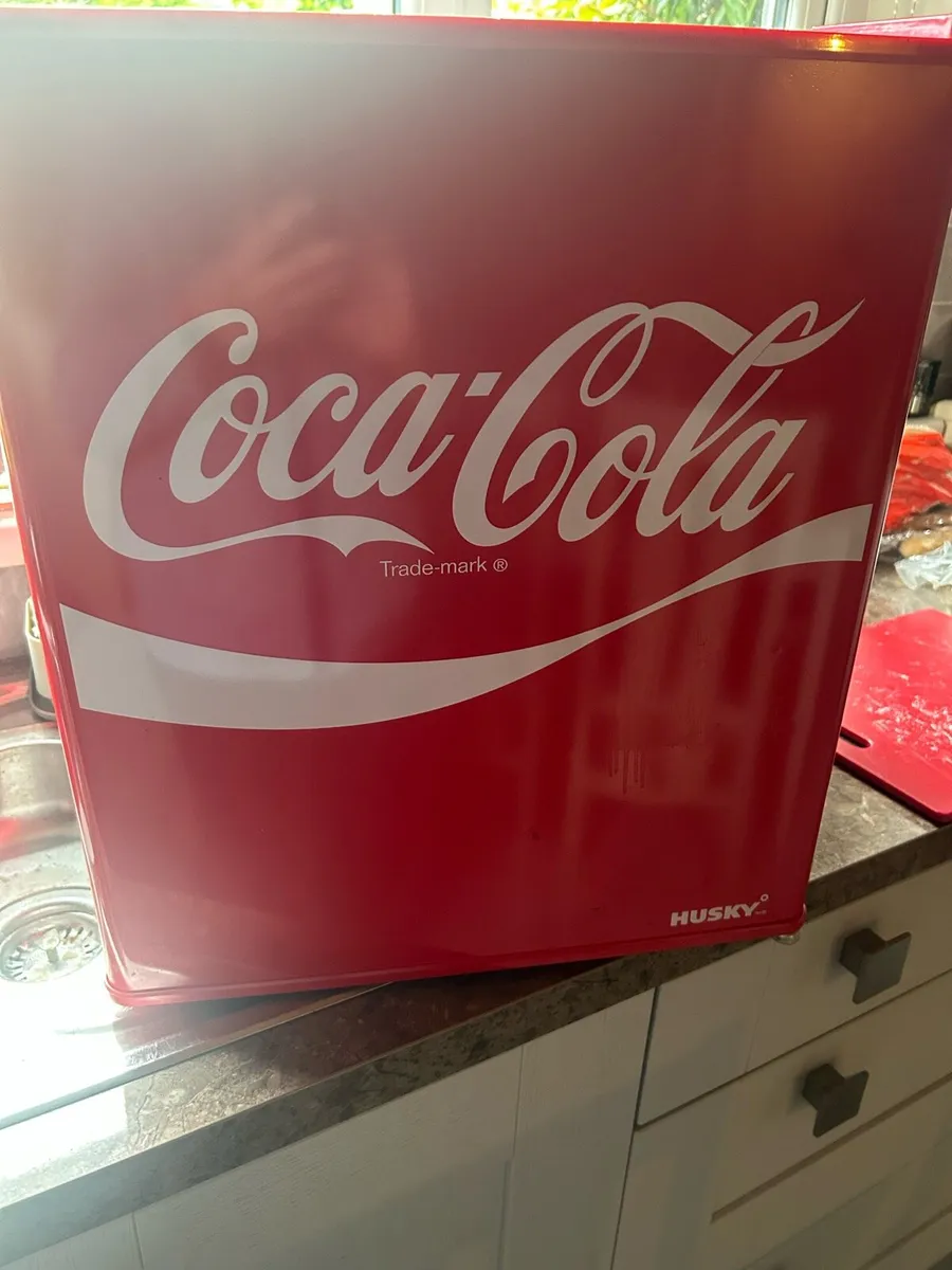 Coke Cola Mini Fridge - Image 3